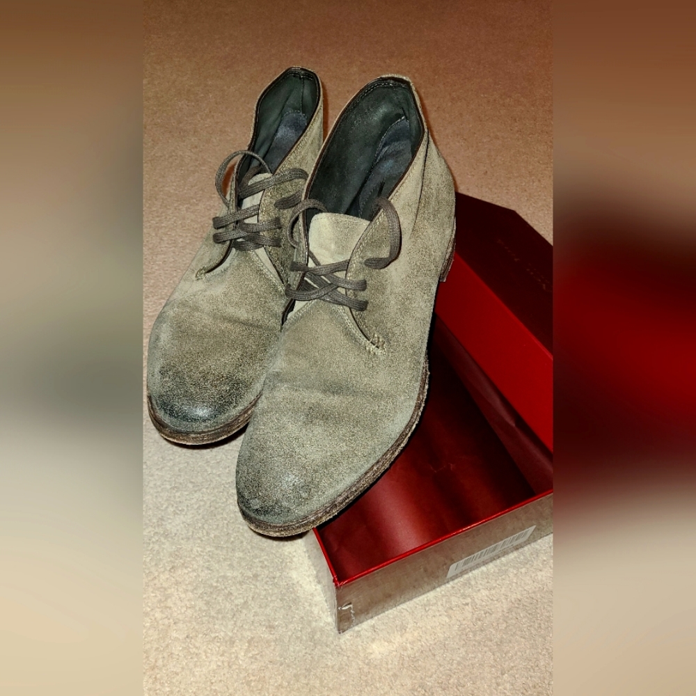 Mens To Boot Leather Chelsea Boots Size 10.5